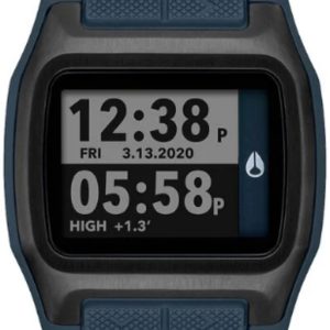 Nixon Herrklocka A1308-2889-00 The High Tide LCD/Gummi