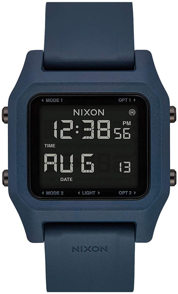nixon herrklocka a1309-2889-00 the staple lcd/gummi