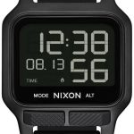 nixon herrklocka a1320-001-00 the heat lcd/gummi