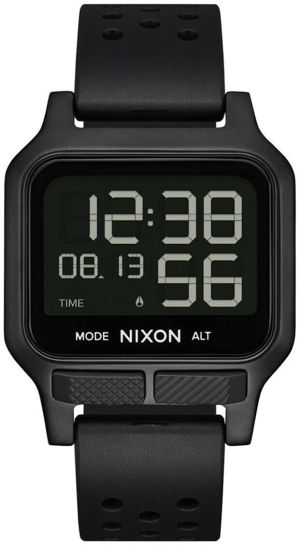 nixon herrklocka a1320-001-00 the heat lcd/gummi