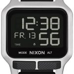 nixon herrklocka a1320-130-00 the heat lcd/gummi