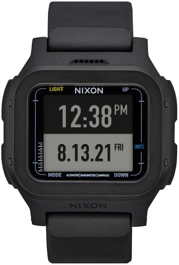 nixon herrklocka a1324-001 regulus expedition lcd/resinplast