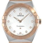 omega damklocka 131.20.28.60.55.001 constellation quartz 28mm vit/18
