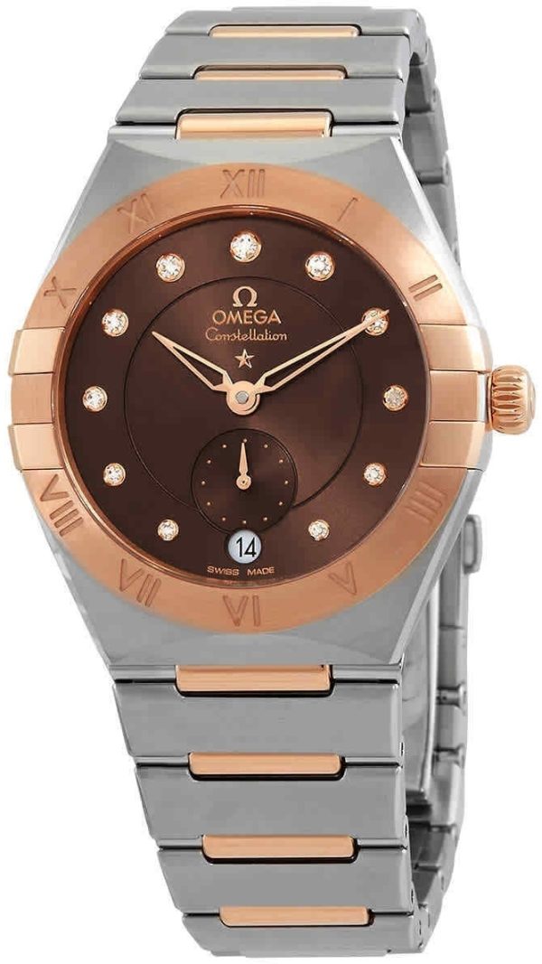omega damklocka 131.20.34.20.63.001 constellation co-axial 34mm