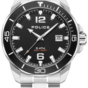 Police Herrklocka PEWJH2228104 Classic Svart/Stål Ø43 mm