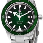 rado herrklocka r32105319 captain cook grön/stål ø42 mm