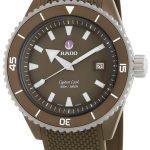 rado herrklocka r32130318 captain cook grön/gummi ø43 mm