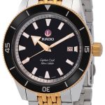 rado herrklocka r32137153 captain cook svart/roséguldstonat stål