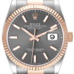 rolex herrklocka 126231-0014 datejust 36 grå/stål ø36 mm