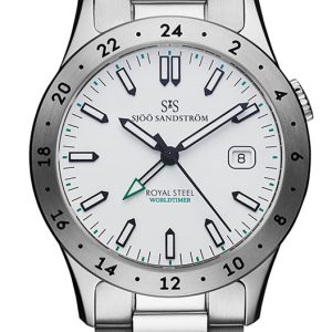 Sjöö Sandström Royal Steel Worldtimer