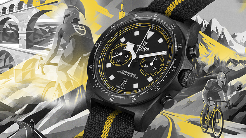 TUDOR Pelagos FXD Chrono Yellow