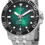 tissot herrklocka t120.407.11.091.01 seastar grön/stål ø43 mm