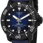 tissot herrklocka t120.607.37.041.00 seastar blå/gummi ø46 mm
