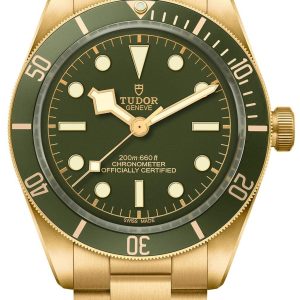 Tudor Herrklocka M79018V-0006 Black Bay 58 18K Grön/18 karat gult