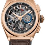 zenith herrklocka 18.9000.9004-71.r585 el primero skelettskuren/gummi