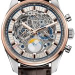 zenith herrklocka 51.2530.4047-78.c810 el primero skelettskuren/gummi