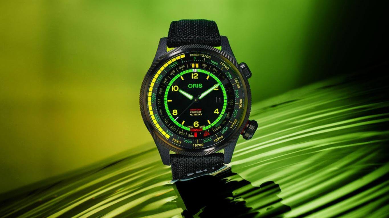 oris bamford altimeter mission control geneva watch days