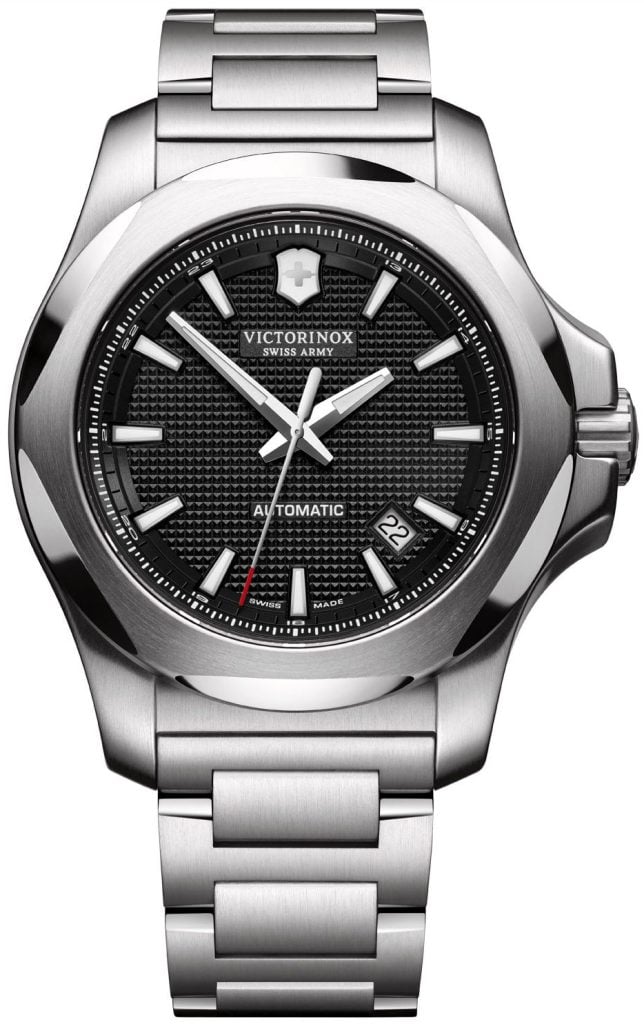 victorinox herrklocka 241837 svart/stål ø43 mm