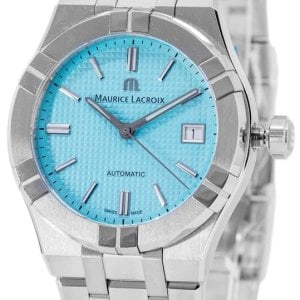 Maurice Lacroix Herrklocka AI6007-SS00F-431-C Aikon Blå/Gummi Ø39 mm