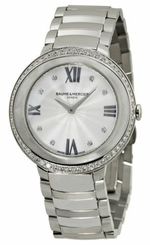 Baume & Mercier Damklocka M0A10199 Promesse Silverfärgad/Stål