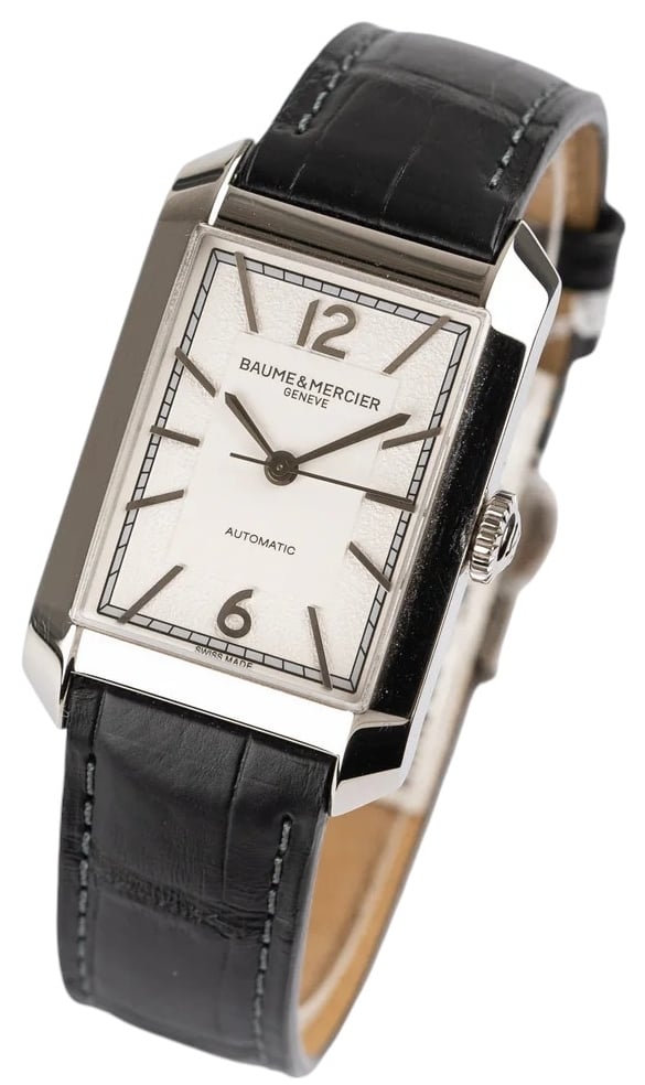 Baume & Mercier Herrklocka M0A10522 Hampton Silverfärgad/Läder