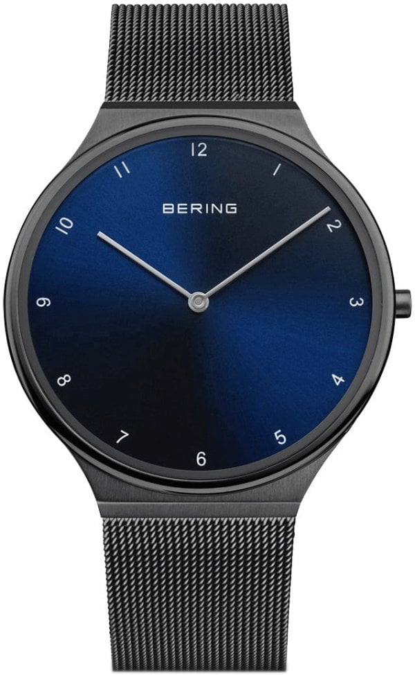 Bering Herrklocka 18440-227 Ultra Slim Blå/Stål Ø40 mm