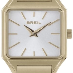 Breil Damklocka TW1972 Classic Silverfärgad/Gulguldtonat stål 27x26