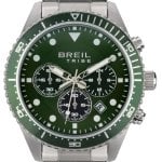 breil herrklocka ew0638 sail grön/stål ø43 mm