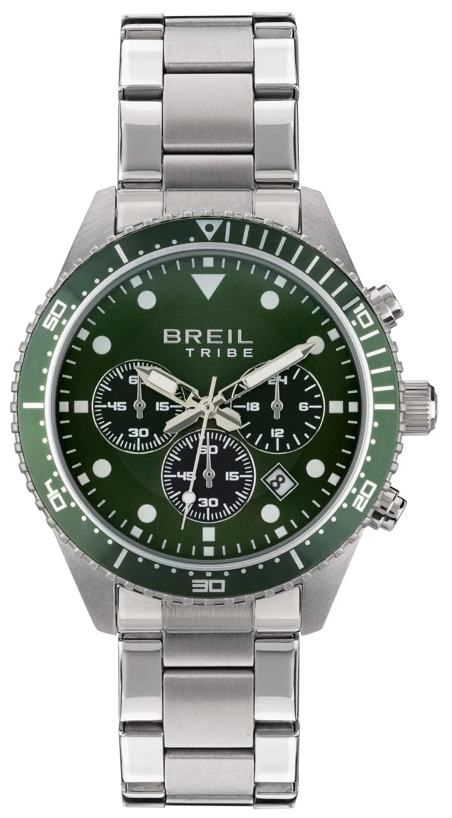 Breil herrklocka ew0638 sail grön/stål ø43 mm breil herrklocka ew0638 sail grön/stål ø43 mm