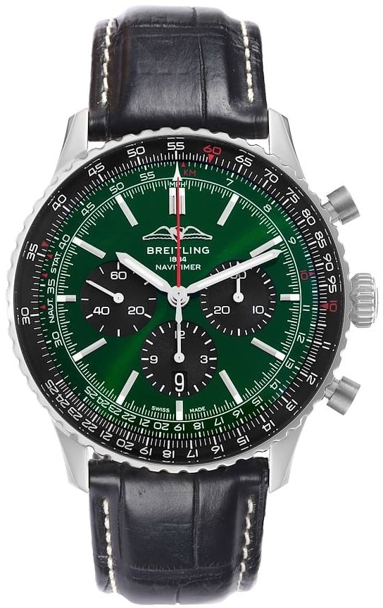Breitling Herrklocka AB0137241L1P1 Navitimer B01 Chronograph 46