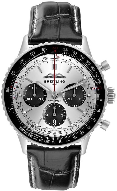 Breitling Herrklocka AB0138241G1P1 Navitimer B01 Chronograph 43
