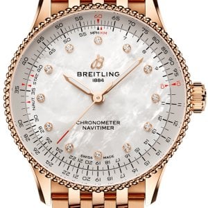 Breitling Herrklocka R17327211A1R1 Navitimer Automatic 36 Vit/18