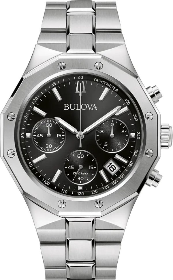 Bulova Herrklocka 96B410 Classic Svart/Stål Ø44 mm