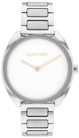 Calvin Klein CK Damklocka 25200275 Adorn Vit/Stål Ø34 mm