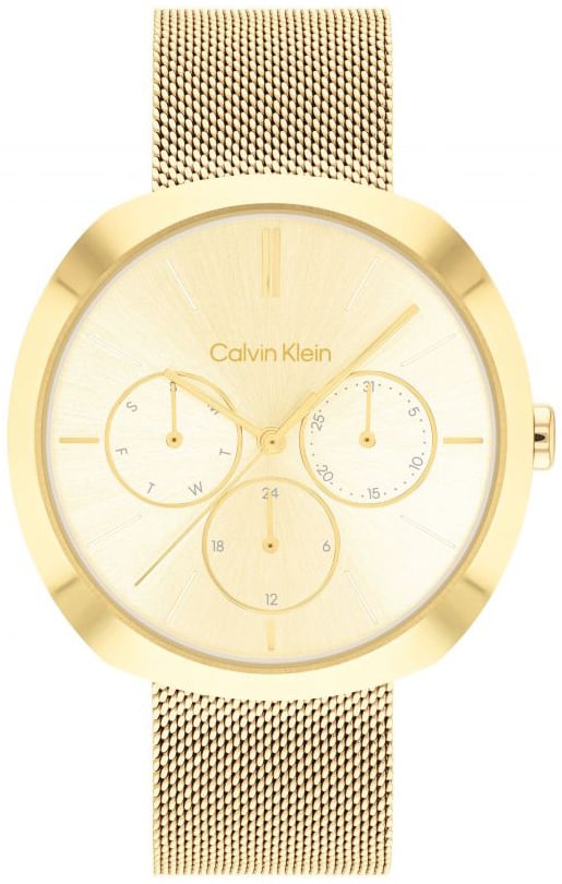 Calvin Klein CK Damklocka 25200339 Multifunction Guld/Gulguldtonat