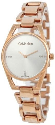 Calvin Klein CK Damklocka K7L2364T Silverfärgad/Roséguldstonat