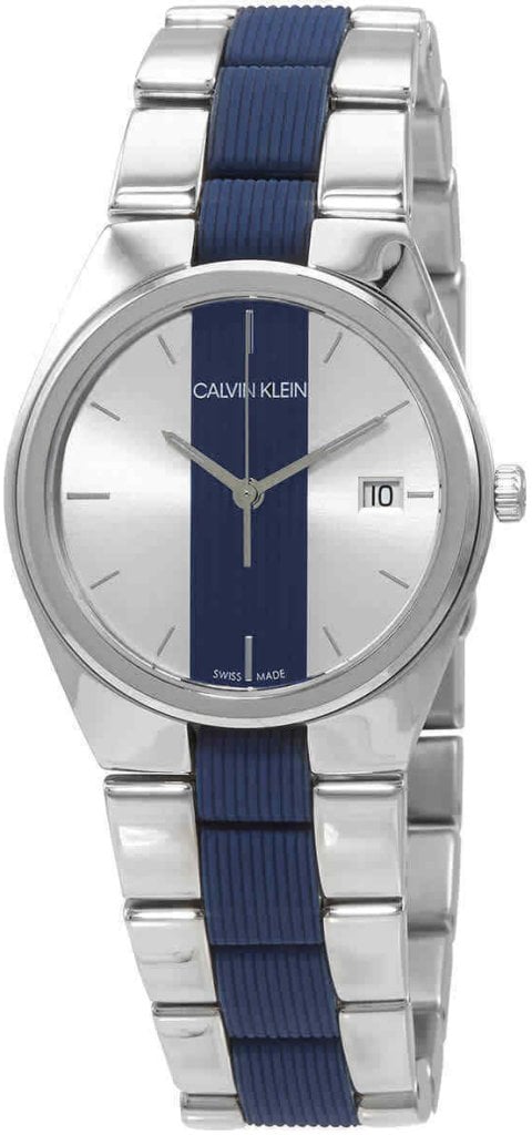 Calvin Klein CK Damklocka K9E231VX Flerfärgad/Gummi Ø34 mm