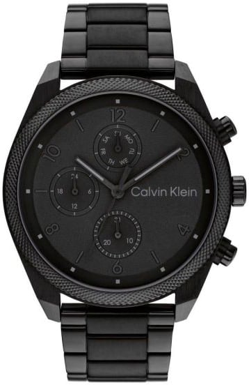 Calvin Klein CK Herrklocka 25200359 Impact Svart/Stål Ø44 mm
