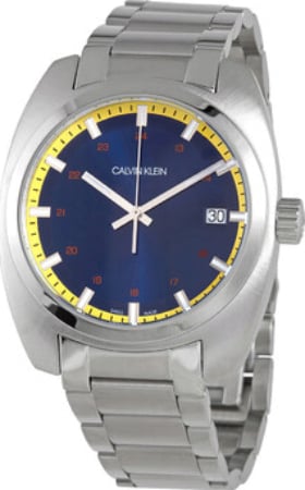 Calvin Klein CK Herrklocka K8W3114N Blå/Stål Ø43 mm