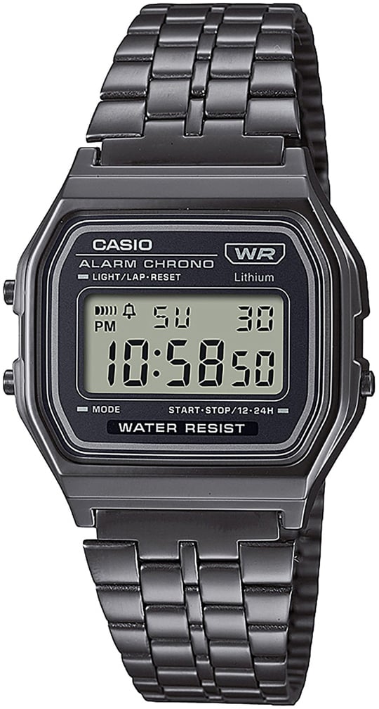 Casio A158WETB-1AEF Vintage LCD/Stål