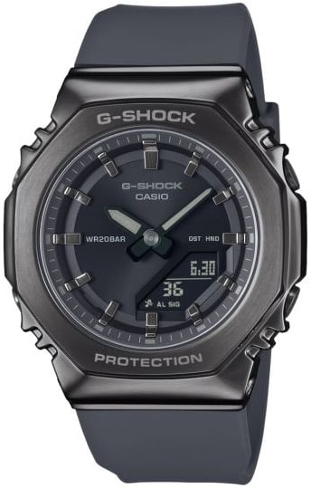 Casio Damklocka GM-S2110B-8AER G-Shock Svart/Gummi Ø40 mm