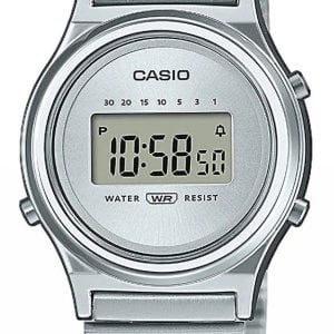 Casio Damklocka LA700WE-7AEF Mini Collection Silverfärgad/Stål