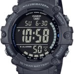 casio herrklocka ae-1500wh-8bvef collection lcd/resinplast ø51 mm