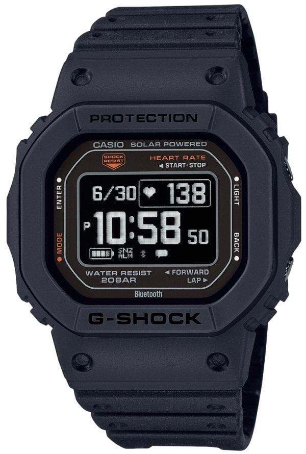 Casio Herrklocka DW-H5600-1ER G-shock G-squad Resinplast Ø44.5 mm