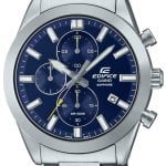 casio herrklocka efb-710d-2avuef edifice blå/stål ø41 mm