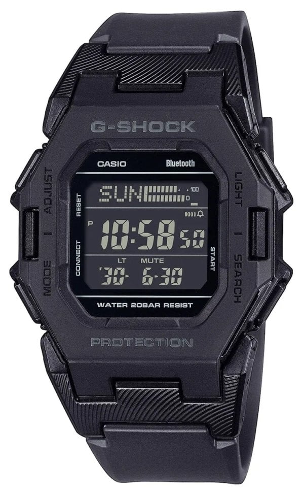 Casio Herrklocka GD-B500-1ER G-shock Svart/Resinplast Ø41.5 mm