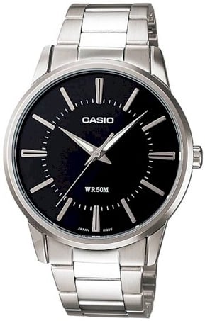 Casio Herrklocka MTP-1303D-1AVDF Classic Svart/Stål Ø40 mm