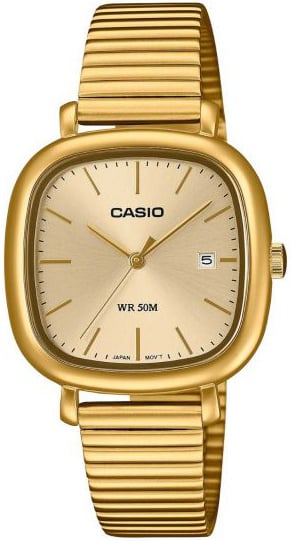 Casio LTP-B166G-9AVEF Timeless Collection Guld/Gulguldtonat stål