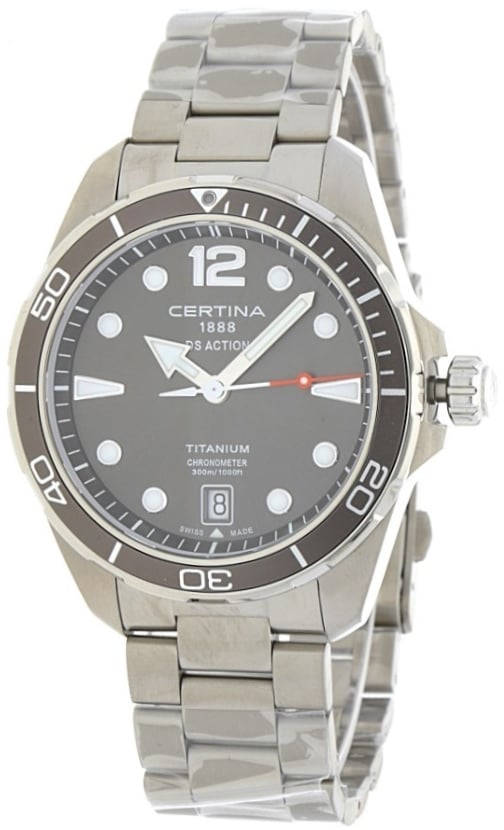 Certina Herrklocka C032.451.44.087.00 Ds Action Grå/Titan Ø43 mm