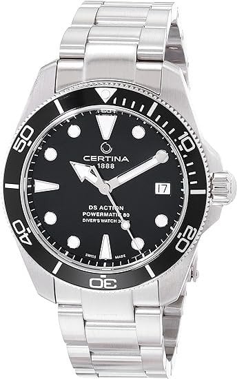 Certina Herrklocka C032.807.11.051.00 DS Action Svart/Stål Ø38 mm